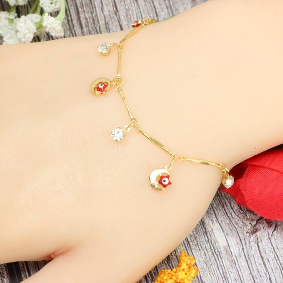 "Trendy Handmade Bracelet – A Stylish Gift for Women & Girls, MAR091848 - Picture 9 of 10